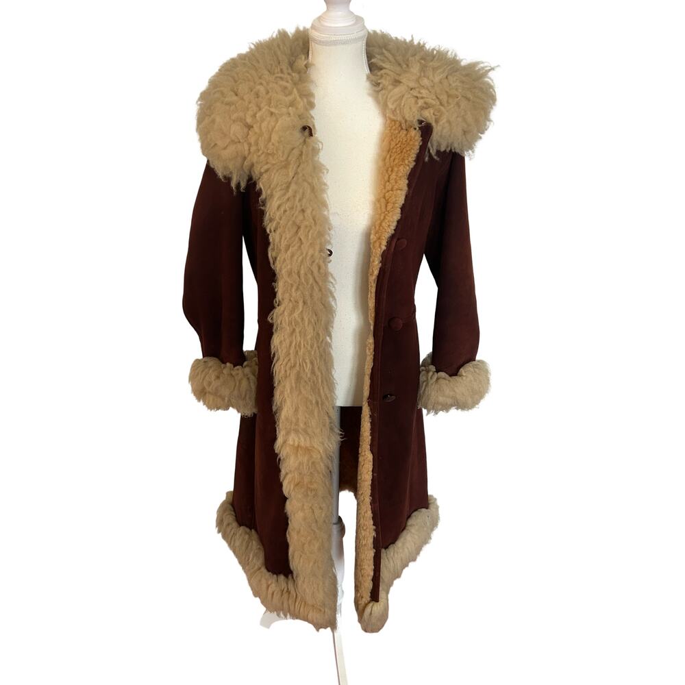 Insane 1970s Penny Lane Coat • True Vintage - Picture 4 of 8